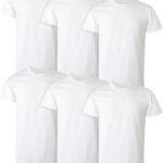 Hanes Men's Soft Cotton Stay-Tucked Undershirts Multipack