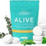 Alive Shower Bombs 10-Pack Aromatherapy Eucalyptus Peppermint
