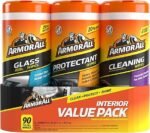 Armor All Car Interior Exterior Cleaning Wipes 90