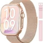 Bluetooth Smartwatch Fitness Tracker with Heart Rate Monitor