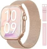 Bluetooth Smartwatch Fitness Tracker with Heart Rate Monitor